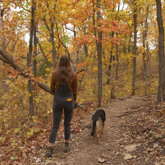 SOLD | Upcycled Hand Embroidered Overalls - Picture 8 of 8
